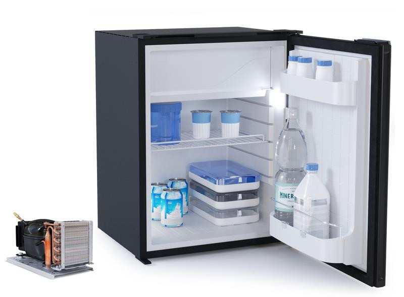 Kompresorová chladnička Vitrifrigo C75L 75 l (12/24V, externí přemístitelný kompresor, černá) 305521