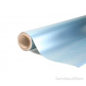 Metalická perlová světlá modrá polepová fólie 152x500cm - interiér/exteriér DM-004A-050