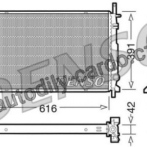 Chladič motoru DENSO (DE DRM10071) Chladič motoru DENSO (DE DRM10071)