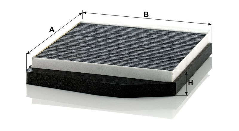 Kabinový filtr MANN CUK2855/1 (MF CUK2855/1)