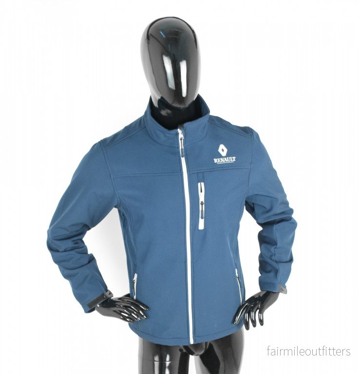 Bunda softshell RENAULT modrá 2XL 647670