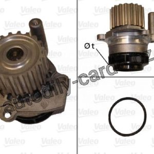Vodní pumpa Valeo 506699 nahrazena 506886 Vodní pumpa Valeo 506699 nahrazena 506886
