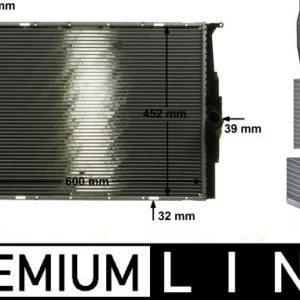 MH CR 1090 000P chladič vody MAHLE MH CR 1090 000P chladič vody MAHLE