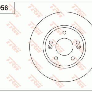 TR DF8056 Brzdový kotouč TRW TR DF8056 Brzdový kotouč TRW