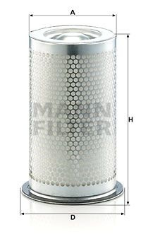 Filtr vzduchový kompresor MANN MF 4930253131