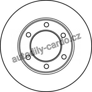 Brzdový kotouč TRW DF4153 – TOYOTA LAND CRUISER Brzdový kotouč TRW DF4153 – TOYOTA LAND CRUISER