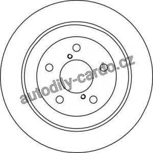 Brzdový kotouč TRW DF4033 – SUBARU LEGACY II 96- Brzdový kotouč TRW DF4033 – SUBARU LEGACY II 96-
