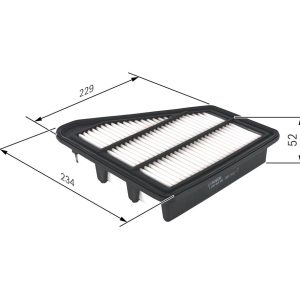 BO F026400453 Vzduchový filtr BOSCH BO F026400453 Vzduchový filtr BOSCH