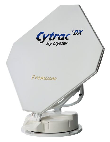 Satelitní plochá anténa Oyster Cytrac DX Premium Base Twin (automatická, se systémem Twin LNB) 301339