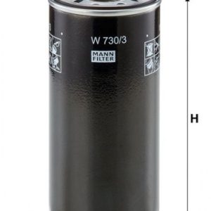 Olejový filtr MANN W730/3 (MF W730/3) Olejový filtr MANN W730/3 (MF W730/3)