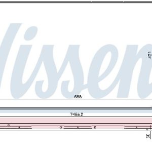 Chladič turba NISSENS 969002 Chladič turba NISSENS 969002