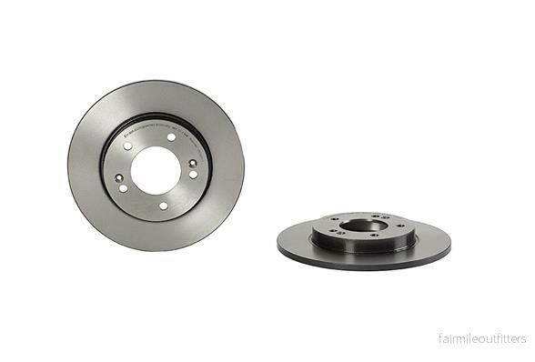 BRE 08.D627.11 Brzdový kotouč BREMBO PRIME - lakovaný 487404
