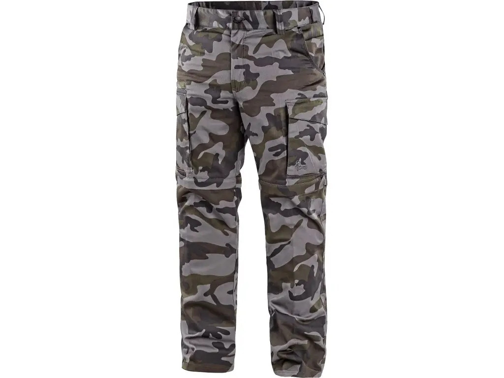Kalhoty CXS CAMO, pánské, maskáčové, s odepínacími nohavicemi, vel. 48 742651