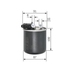 BO F026402838 Palivový filtr BOSCH BO F026402838 Palivový filtr BOSCH