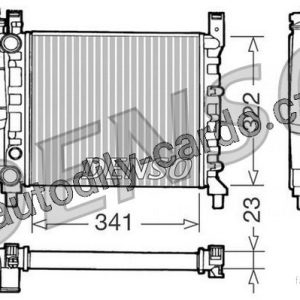 Chladič motoru DENSO (DE DRM09141) Chladič motoru DENSO (DE DRM09141)
