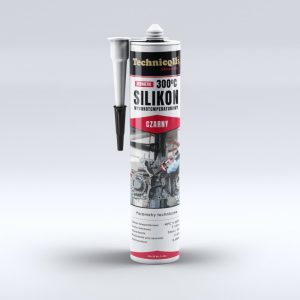 Silikon odolný vůči vysokým teplotám černý 300°C TECHNICQLL 300ml 721747 Silikon odolný vůči vysokým teplotám černý 300°C TECHNICQLL 300ml 721747