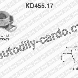 Sada rozvodového řemene SNR KD455.17 Sada rozvodového řemene SNR KD455.17