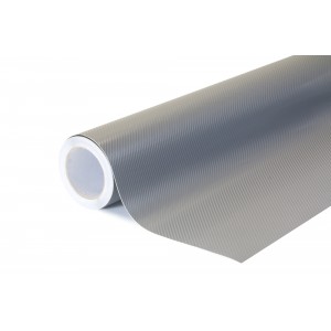 Exkluzivní 4D Karbonová tmavá šedá polepová fólie 152x100cm - interiér/exteriér 4D02-010