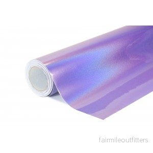 Chromovaná laserová fialová polepová fólie 152x400cm - interiér/exteriér ILF10-040