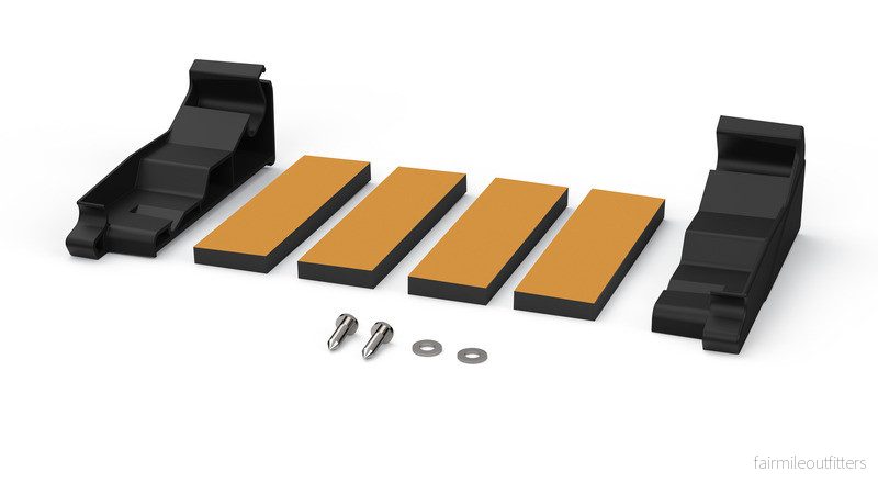 Sada krytů pro nízkoprofilový střešní nosič Fiamma Roof Rail Ducato H2 313933