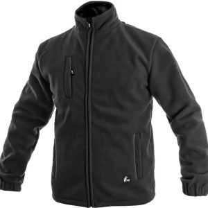 Bunda pánská fleece CXS-OTAWA, černá, vel. 2XL, CANIS 632669 Bunda pánská fleece CXS-OTAWA, černá, vel. 2XL, CANIS 632669