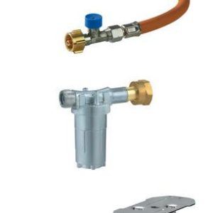 Regulátor tlaku plynu GOK Caramatic DriveOne Set (30 mbar, 1,5 kg/h, se senzorickým nárazovým spínačem Crash Sensor) 305222