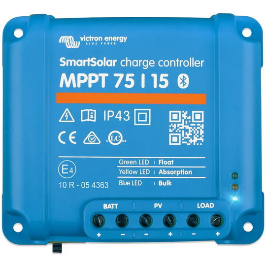 Regulátor MPPT solární Victron Energy SmartSolar 75/15 741070