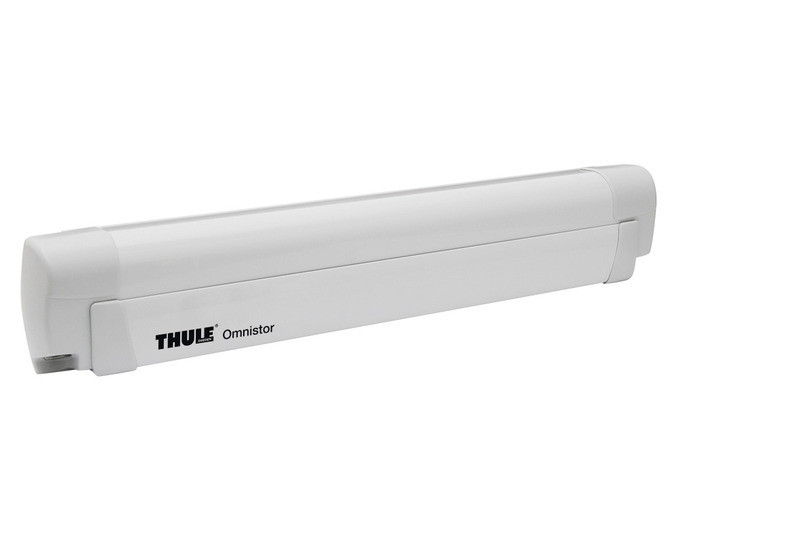 Motorová stěnová markýza Thule Omnistor 8000 4,00 m (Auszug 275 cm, 230V, stříbrný elox, mystic grey) 313333