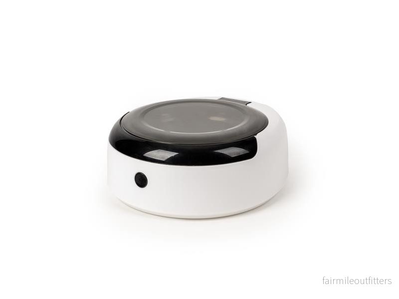 Miska pro psy automatická se senzorem a víkem Camp 4 nerezová 400 ml bílá 301844
