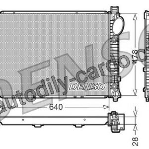 Chladič motoru DENSO (DE DRM17093)