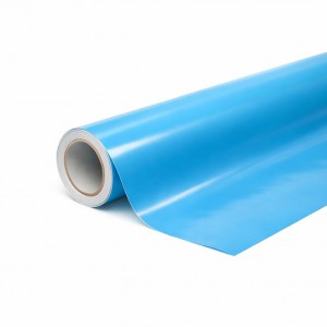 Lesklá nebeská modrá polepová fólie 152x1000cm - interiér/exteriér GF04-100