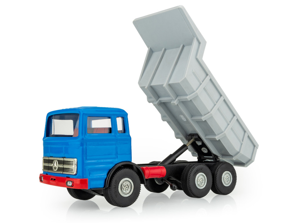 Model Mercedes sklápěč kov 17cm 1:43 700635