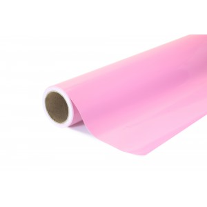 Vzorek - Super lesklá růžová polepová fólie 10x20cm - interiér/exteriér SGF08-vz