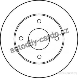 Brzdový kotouč TRW DF3044 – NISSAN MICRA Brzdový kotouč TRW DF3044 – NISSAN MICRA