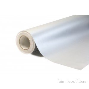 Plotrová fólie stříbrná REN03 122x500cm - interiér/exteriér REN03-050