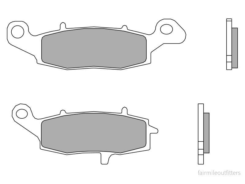 BRM 07KA19SA Brzdové desticky BREMBO
