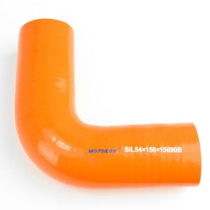 Koleno silikonové, průměr 54 mm, ohyb 90°, délka 150×150 mm 712210