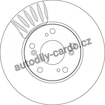 Brzdový kotouč TRW DF4429 – HONDA ACCORD 03- Brzdový kotouč TRW DF4429 – HONDA ACCORD 03-