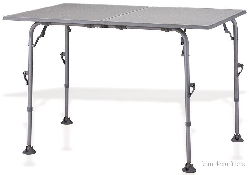 Stůl kempingový skládací Extender (120 × 80 cm, hliníkový rám, nosnost do 30 kg) 302134
