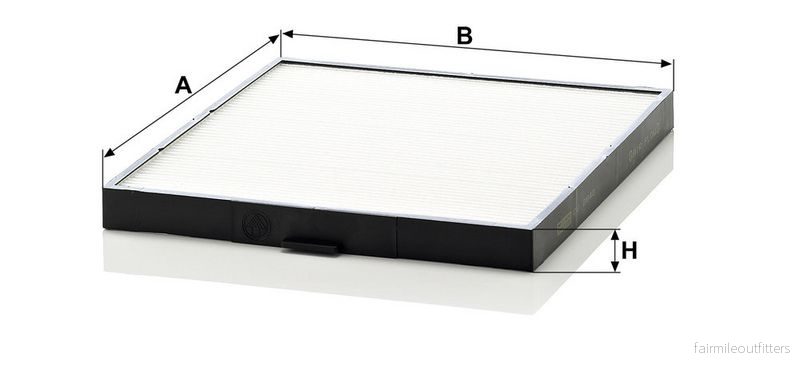 Kabinový filtr MANN CU2640 (MF CU2640)