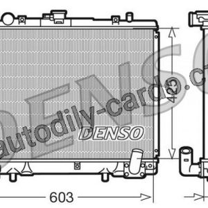 Chladič motoru DENSO (DE DRM45019)
