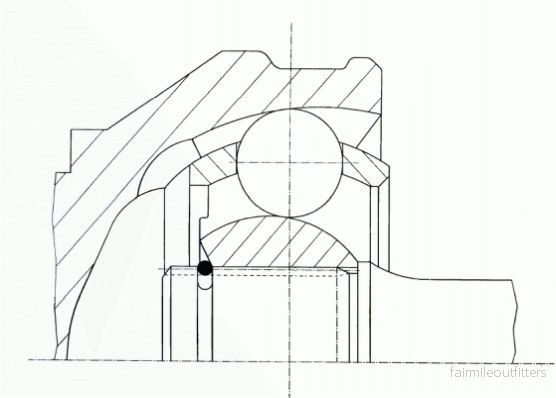 Sada kloubů, hnací hřídel LÖBRO 302961 - AUDI, SEAT, SKODA, VW