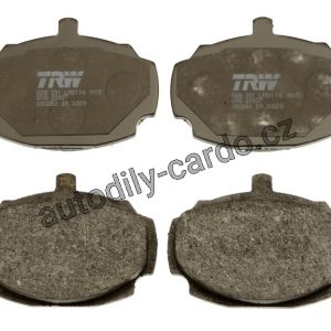Sada brzdových destiček TRW GDB331 – MG (ROVER) Sada brzdových destiček TRW GDB331 – MG (ROVER)