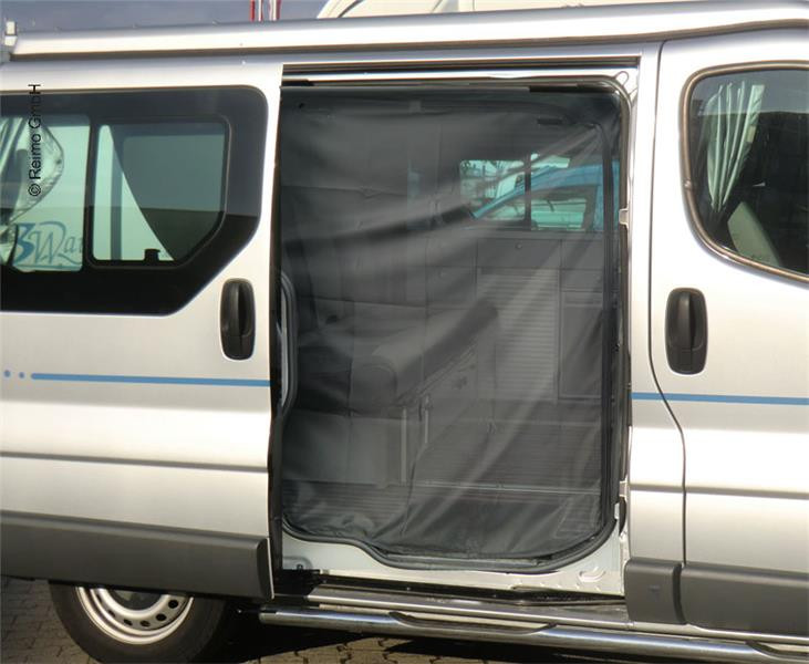 Síť proti hmyzu pro posuvné dveře Renault Trafic / Opel Vivaro B / Nissan NV300 (od 2014), černá 304574