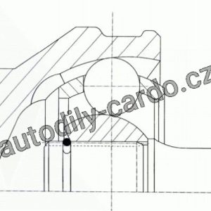 Kloub, hnací hřídel LÖBRO 303408 – AUDI, SKODA, VW Kloub, hnací hřídel LÖBRO 303408 – AUDI, SKODA, VW