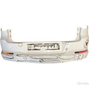 VW Tiguan 5N r.v. 2011 bílá barva kód barvy LB9A zadní nárazník S5VX3T88702 VW Tiguan 5N r.v. 2011 bílá barva kód barvy LB9A zadní nárazník S5VX3T88702