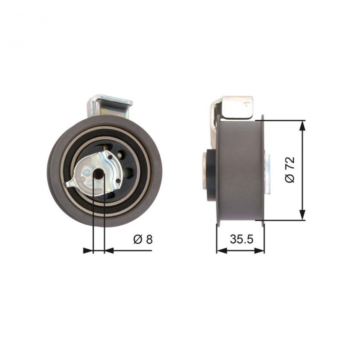 Napínací kladka GATES (GT T43021)