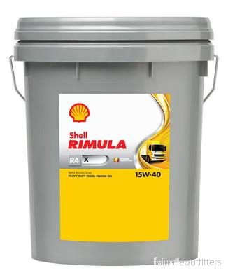 SH RR41540-20 SHELL RIMULA R4 X 15W-40 - 20 l