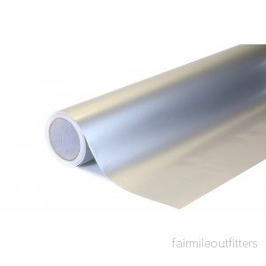 Lesklá stříbrná polepová fólie 152x2700cm - interiér/exteriér GF05-270
