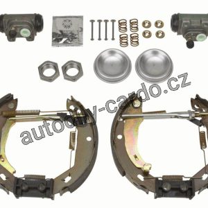 Sada brzdových čelistí TRW GSK1136 – Superkit CITROEN, PEUGEOT